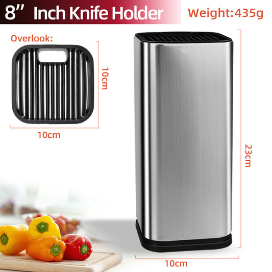 Drainable Knife Chopping Board & Chopper Holder