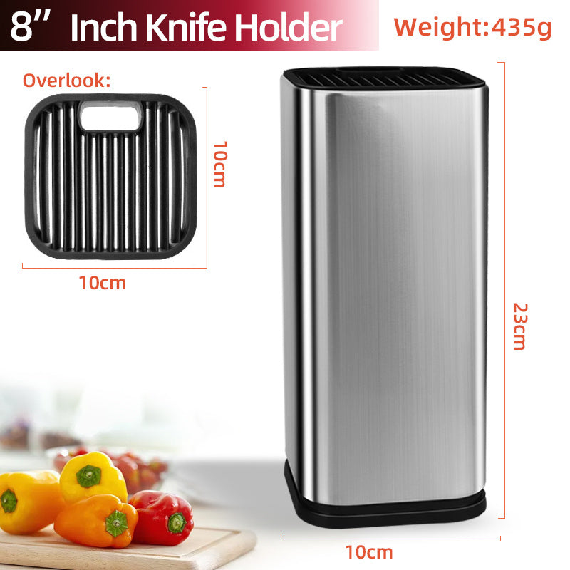 Drainable Knife Chopping Board & Chopper Holder