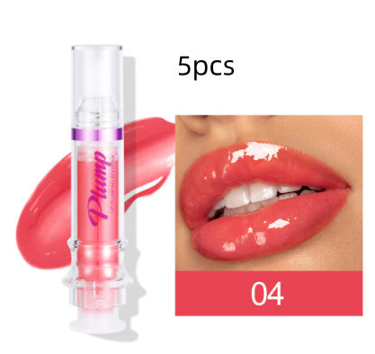 Rich Glossy Liquid Lipstick – Spicy Plumping Mirror Shine Lip Gloss
