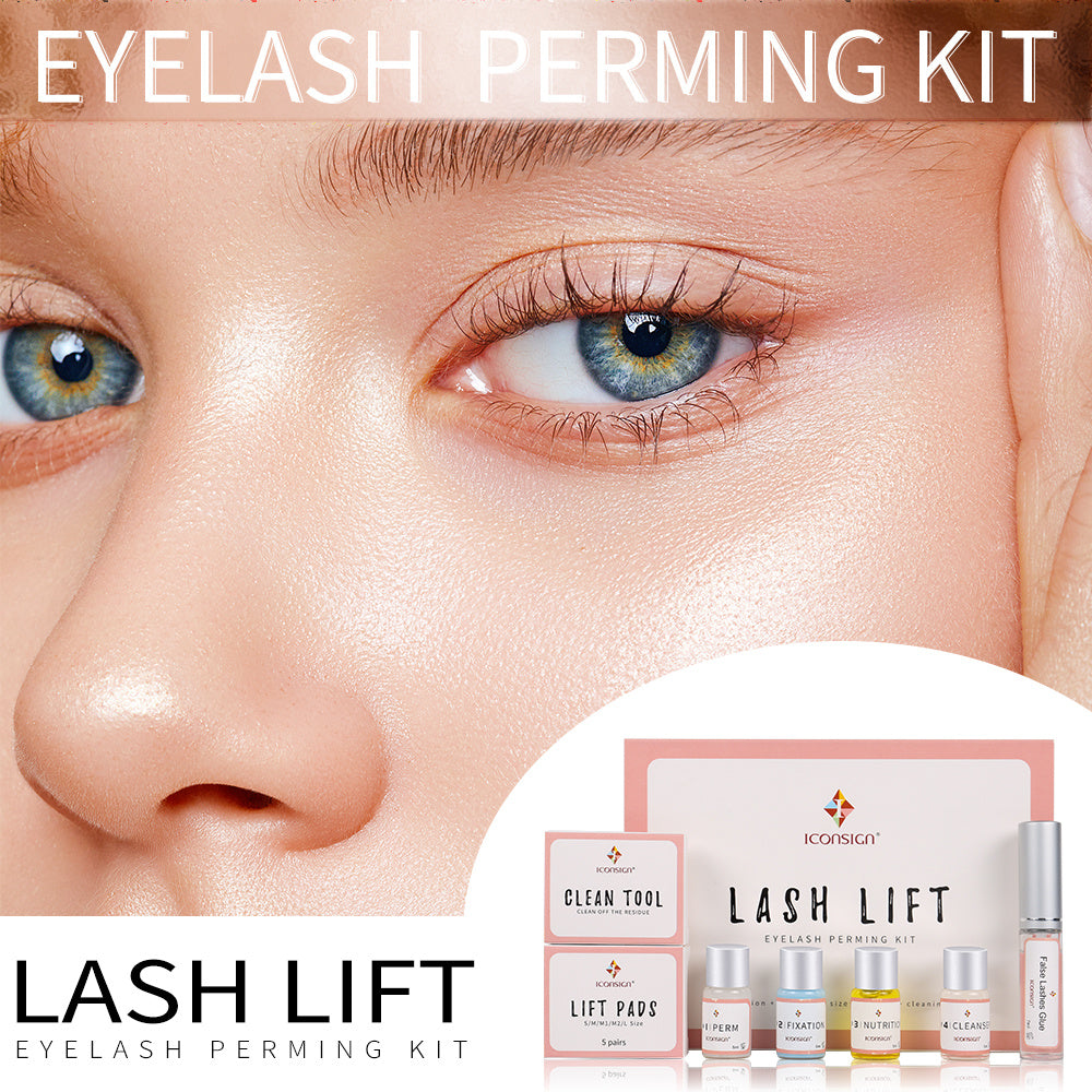 ICONSIGN Eyelash Lift Kit – Lash Perming & Curling Set for Long-Lasting Lift