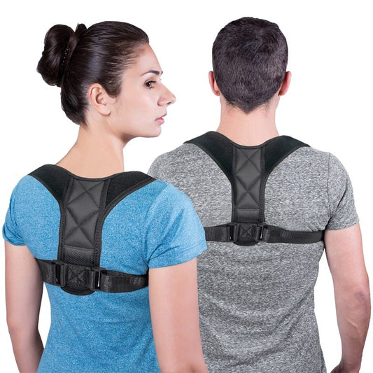 Clavicle & Back Posture Corrector – Adjustable Support Strap for Better Alignment