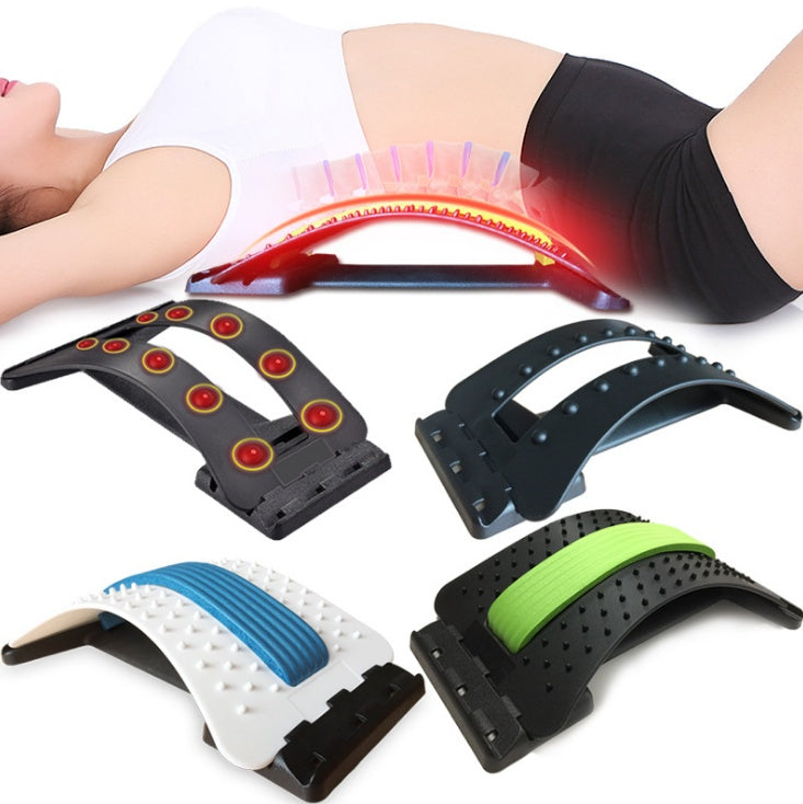 Lumbar Support Waist Traction Belt – Adjustable Back Brace for Posture & Comfort