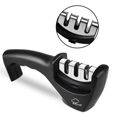 Diamond and Tungsten Steel Knife Sharpener – Kitchen Sharpening Stone