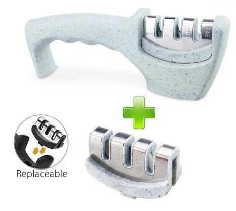 Diamond and Tungsten Steel Knife Sharpener – Kitchen Sharpening Stone