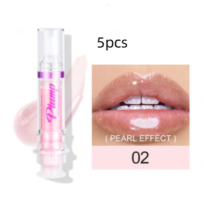 Rich Glossy Liquid Lipstick – Spicy Plumping Mirror Shine Lip Gloss