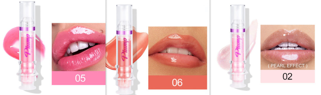 Rich Glossy Liquid Lipstick – Spicy Plumping Mirror Shine Lip Gloss