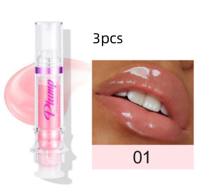 Rich Glossy Liquid Lipstick – Spicy Plumping Mirror Shine Lip Gloss