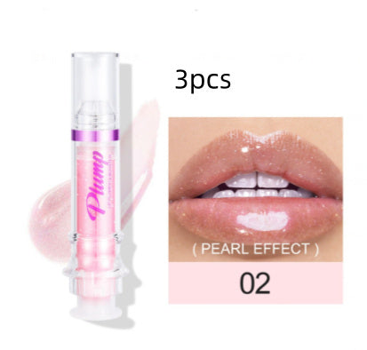 Rich Glossy Liquid Lipstick – Spicy Plumping Mirror Shine Lip Gloss
