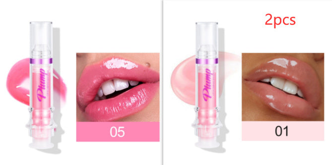 Rich Glossy Liquid Lipstick – Spicy Plumping Mirror Shine Lip Gloss
