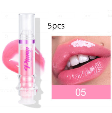 Rich Glossy Liquid Lipstick – Spicy Plumping Mirror Shine Lip Gloss