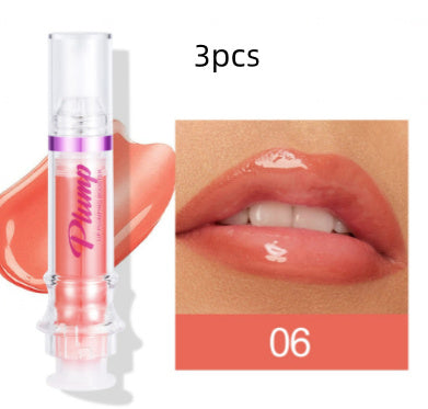 Rich Glossy Liquid Lipstick – Spicy Plumping Mirror Shine Lip Gloss
