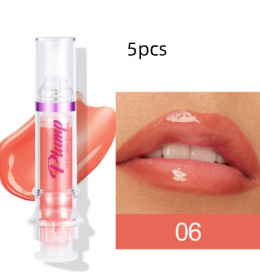 Rich Glossy Liquid Lipstick – Spicy Plumping Mirror Shine Lip Gloss