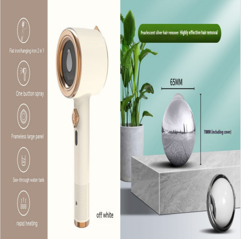 Mini Portable Handheld Garment Steamer – Travel Fabric Steamer & Vertical Iron (US Plug)