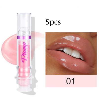 Rich Glossy Liquid Lipstick – Spicy Plumping Mirror Shine Lip Gloss