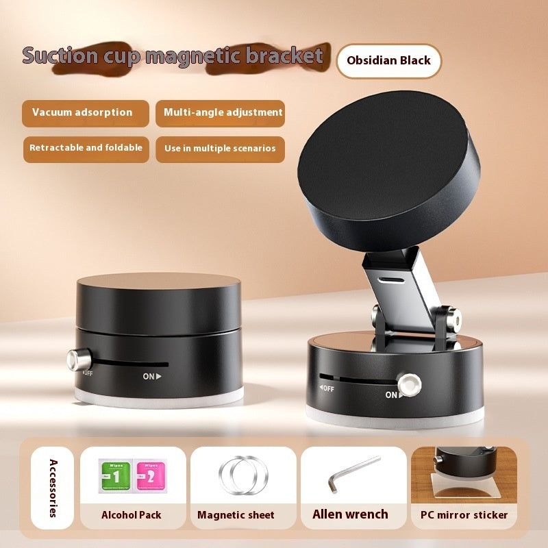 Foldable Magnetic Car Phone Holder – Strong Suction Cup, Hands-Free Navigation Mount