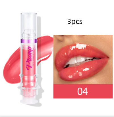 Rich Glossy Liquid Lipstick – Spicy Plumping Mirror Shine Lip Gloss