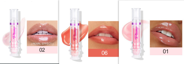 Rich Glossy Liquid Lipstick – Spicy Plumping Mirror Shine Lip Gloss