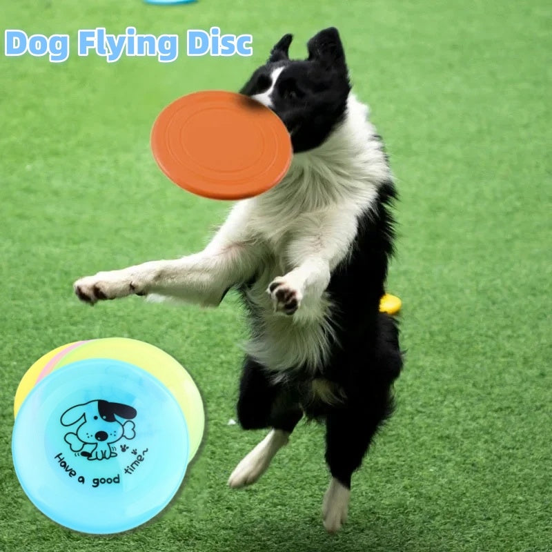 Silicone Flying Saucer Pet Toy – Durable Chew-Resistant Flying Disc for Dogs & Cats  🔥 Quick Alternatives