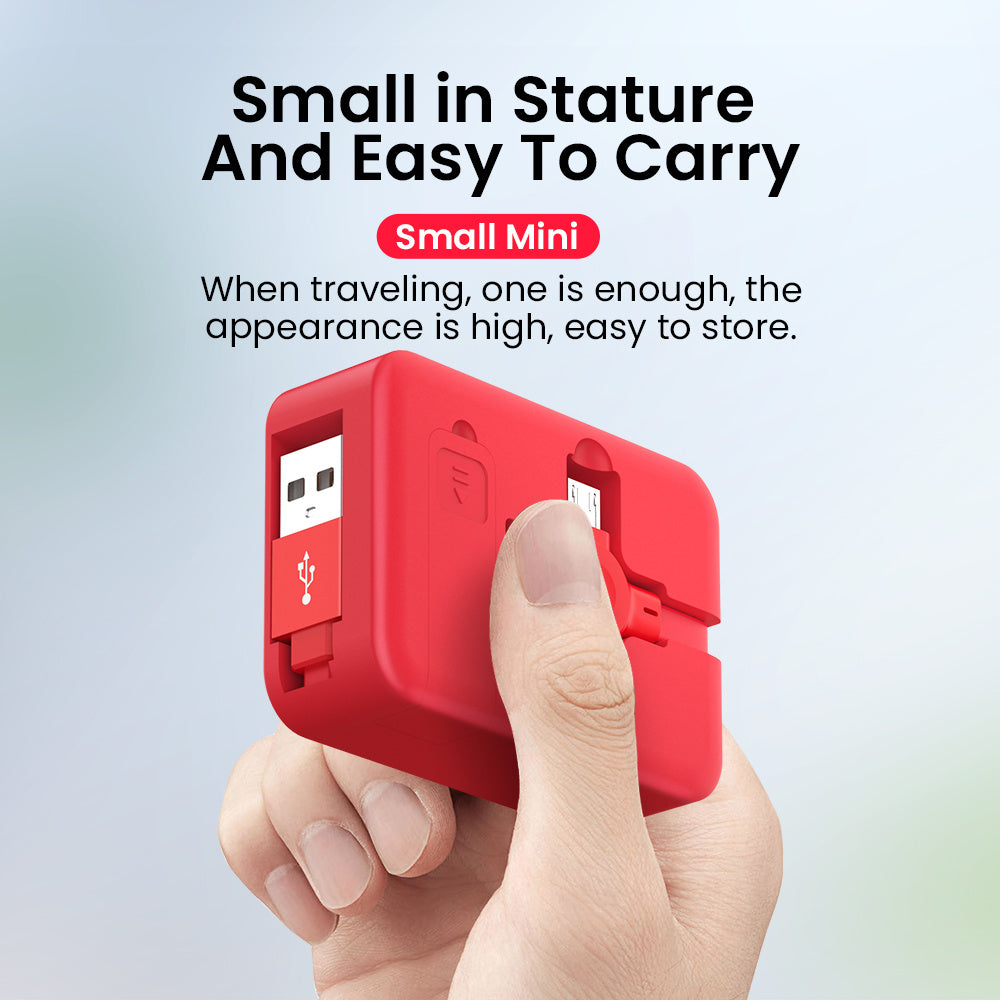 4-in-1 Retractable USB Charging Cable – Macaron-Style Multi-Port (Type-C, Micro, iPhone) with Phone Stand